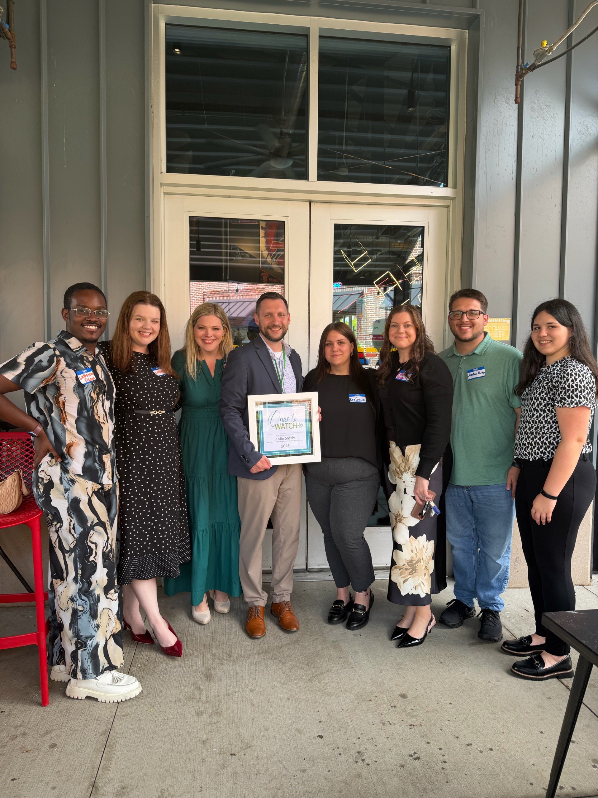 Justin A. Shealy at the York County Chamber Award Ceremony